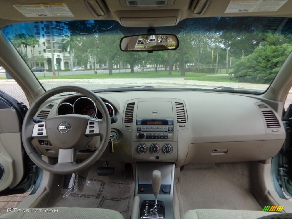 2006 Altima 2.5 S - Mystic Emerald Metallic / Blond photo #2