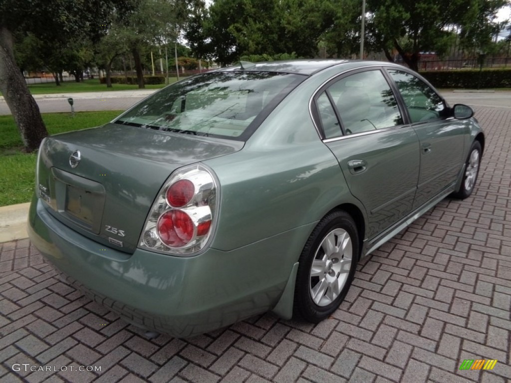 2006 Altima 2.5 S - Mystic Emerald Metallic / Blond photo #9