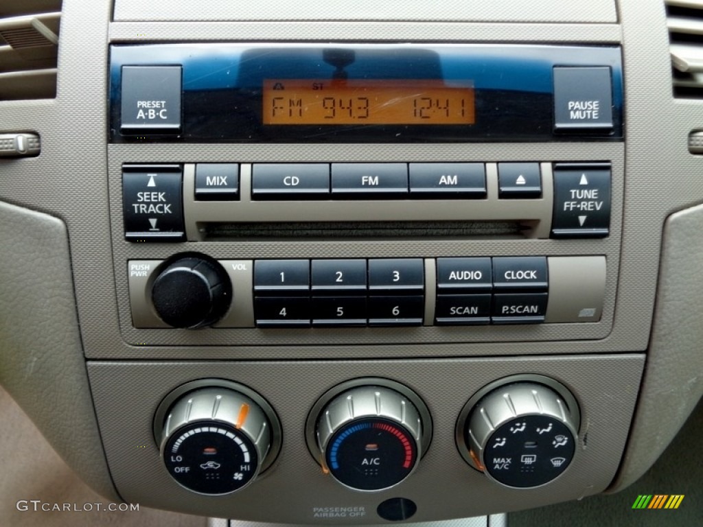2006 Altima 2.5 S - Mystic Emerald Metallic / Blond photo #14