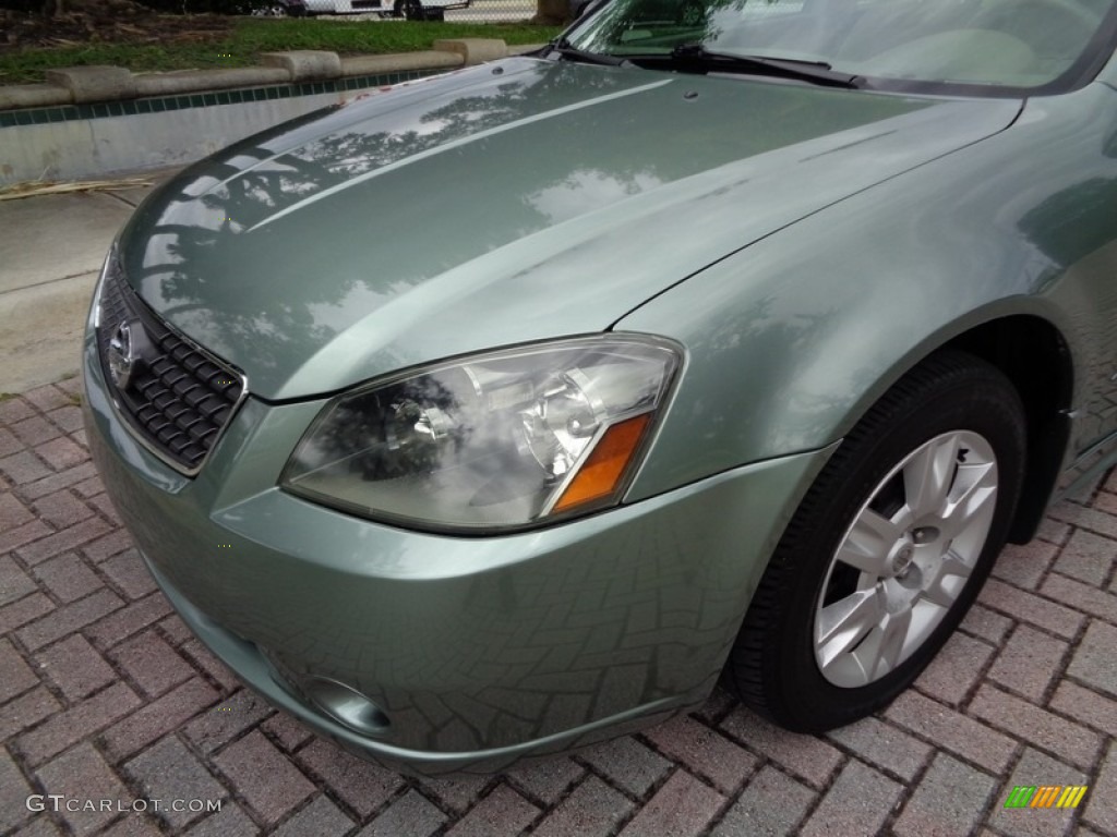 2006 Altima 2.5 S - Mystic Emerald Metallic / Blond photo #24