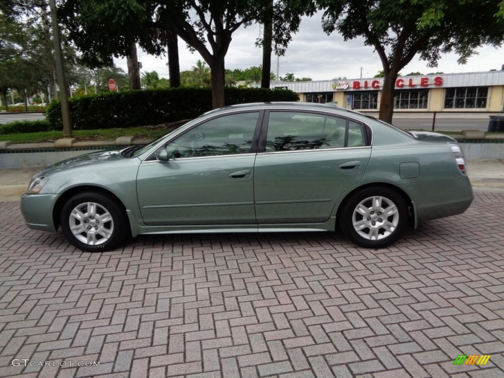 2006 Altima 2.5 S - Mystic Emerald Metallic / Blond photo #27