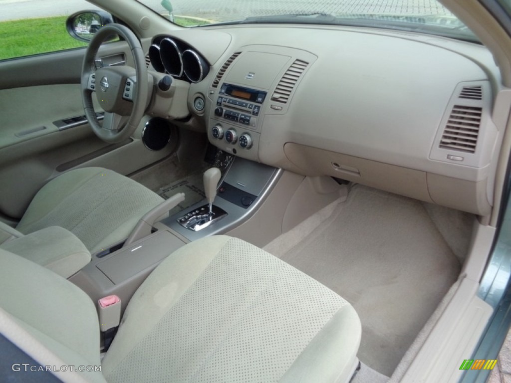 2006 Altima 2.5 S - Mystic Emerald Metallic / Blond photo #44