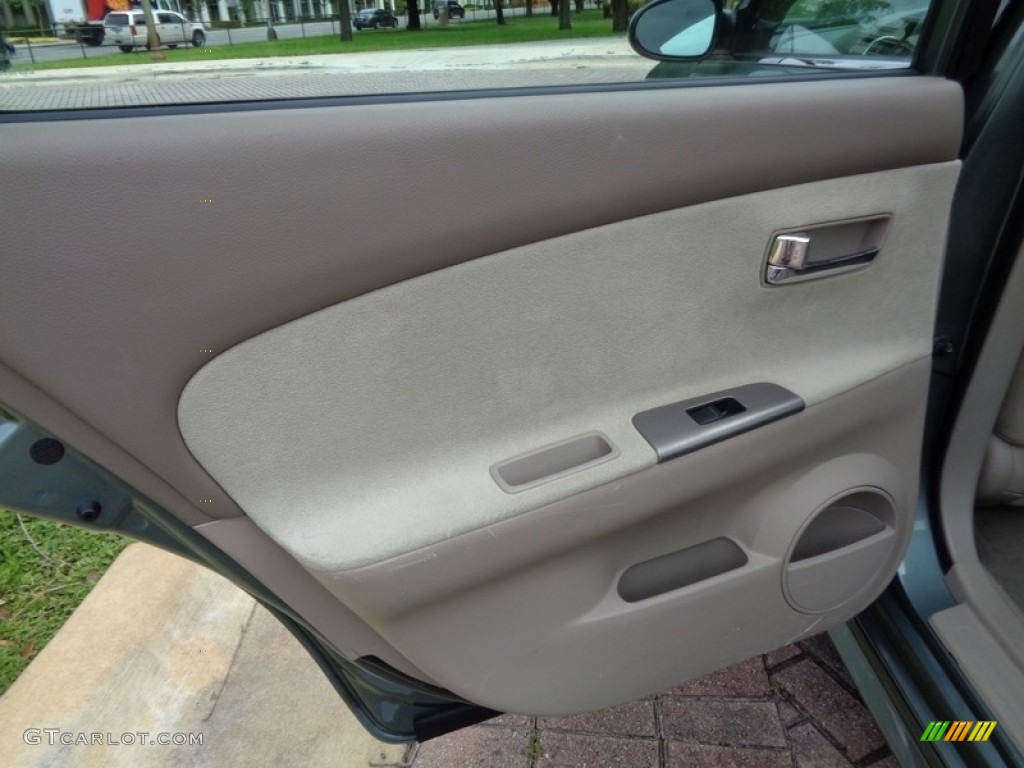 2006 Altima 2.5 S - Mystic Emerald Metallic / Blond photo #47