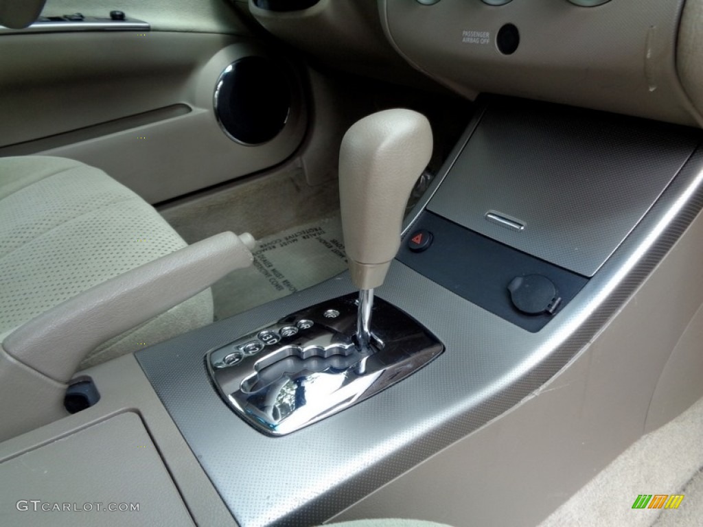 2006 Altima 2.5 S - Mystic Emerald Metallic / Blond photo #56