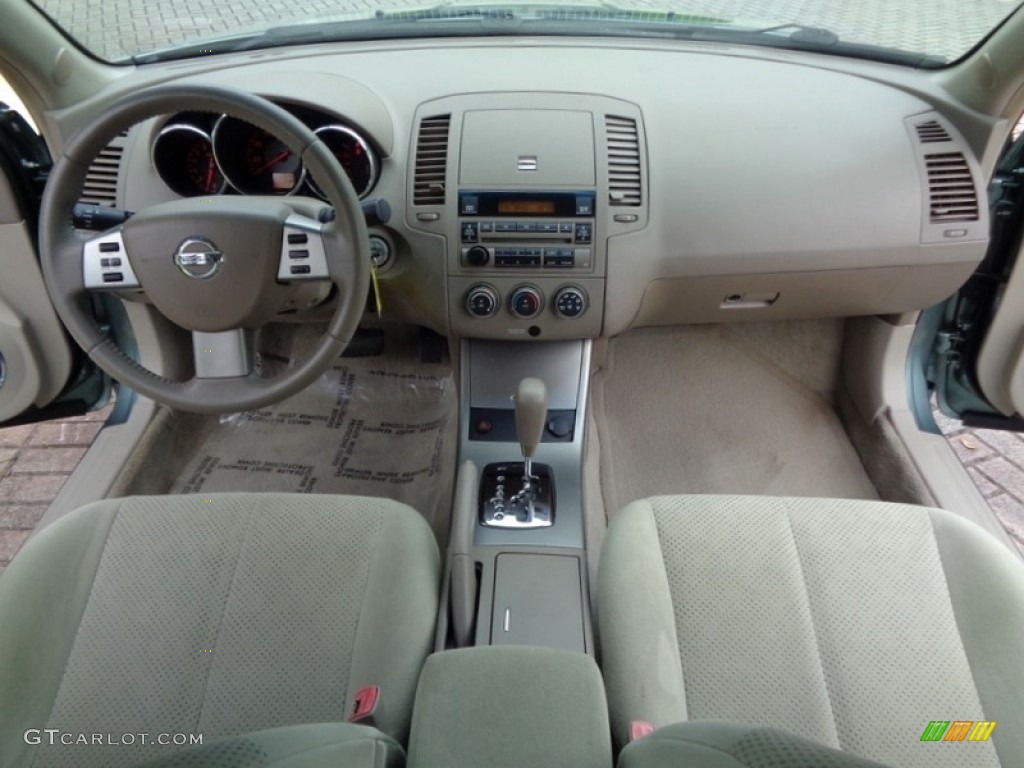 2006 Altima 2.5 S - Mystic Emerald Metallic / Blond photo #59