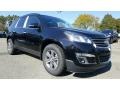 2017 Mosaic Black Metallic Chevrolet Traverse LT  photo #1