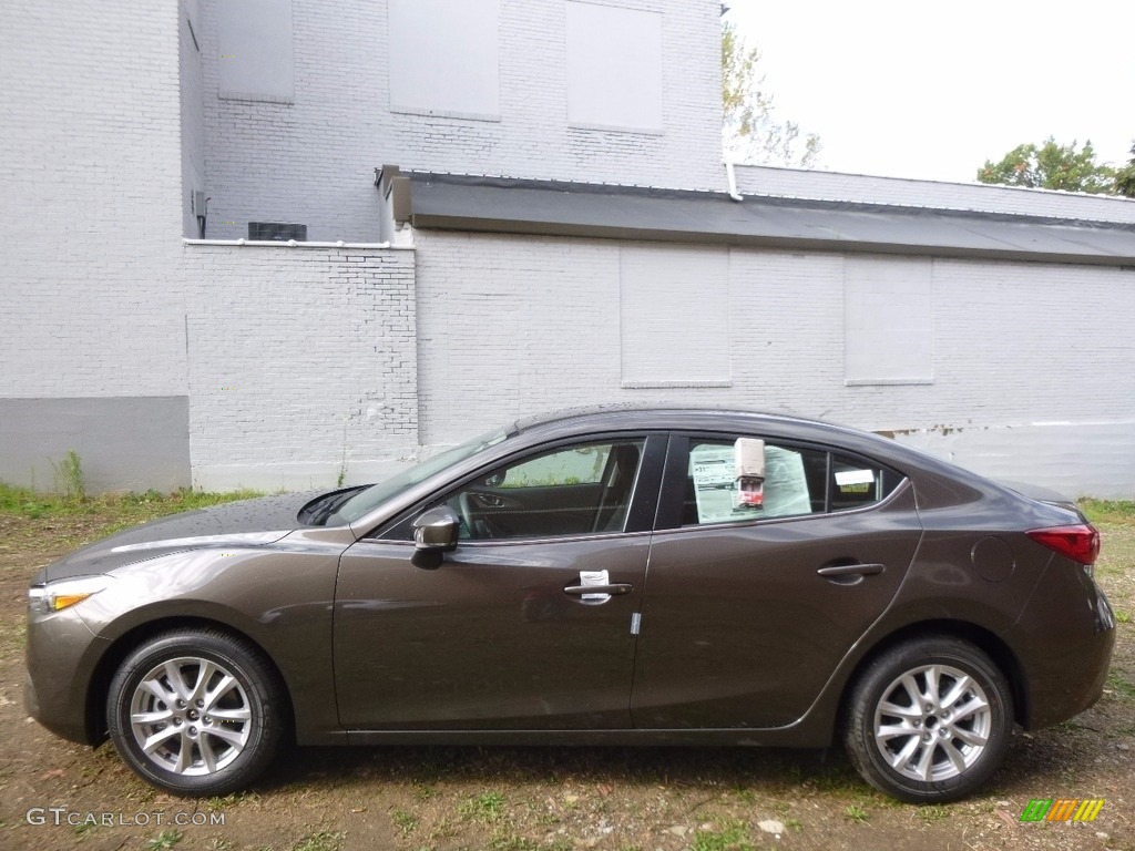 Titanium Flash Mica 2017 Mazda MAZDA3 Sport 4 Door Exterior Photo #116413340