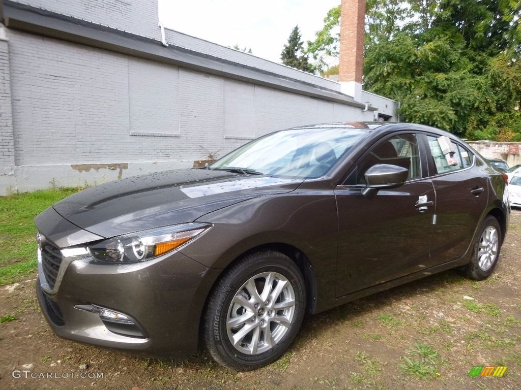 Titanium Flash Mica 2017 Mazda MAZDA3 Sport 4 Door Exterior Photo #116413367