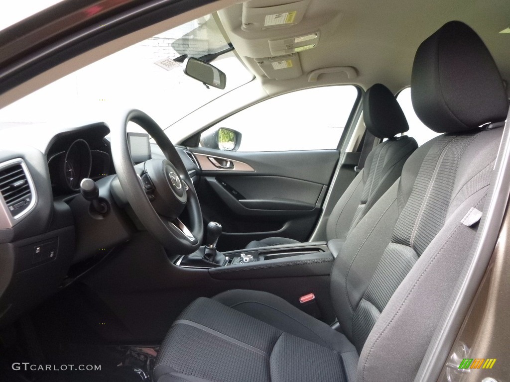 Black Interior 2017 Mazda MAZDA3 Sport 4 Door Photo #116413436