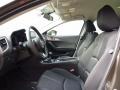 Black 2017 Mazda MAZDA3 Sport 4 Door Interior Color