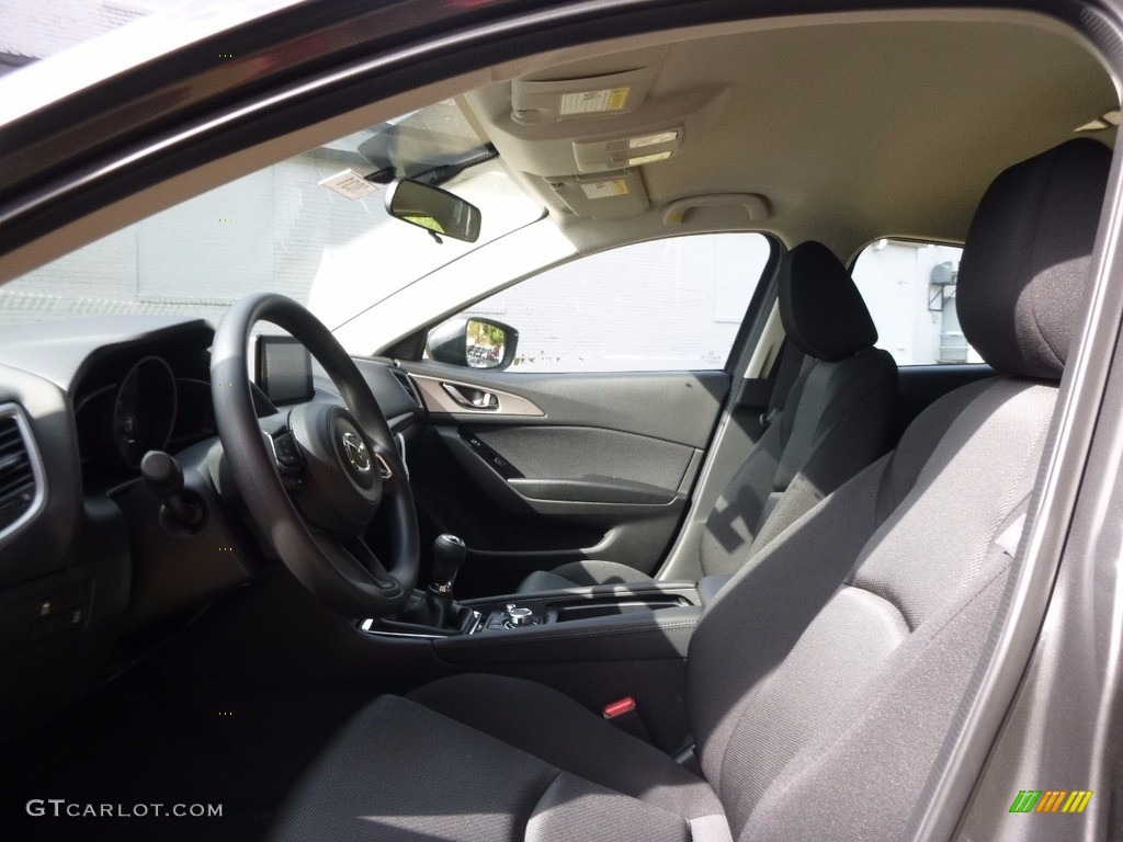 Black Interior 2017 Mazda MAZDA3 Sport 5 Door Photo #116414375