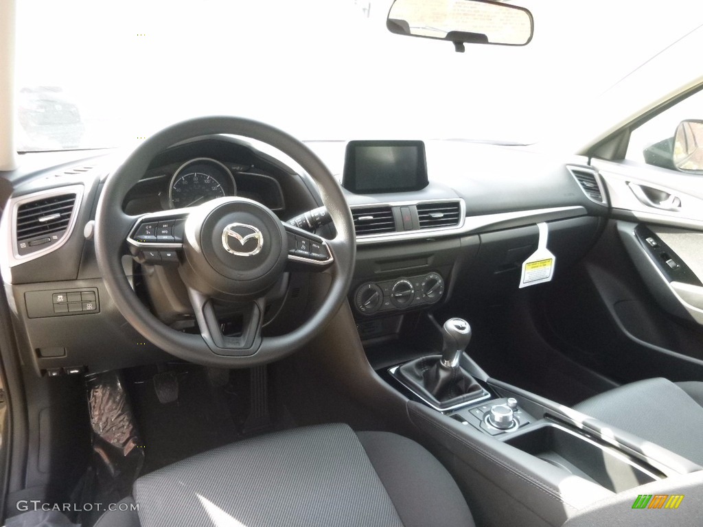 Black Interior 2017 Mazda MAZDA3 Sport 5 Door Photo #116414417