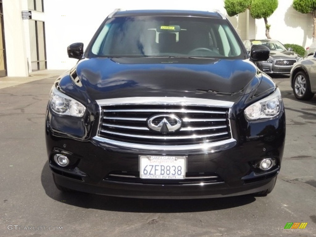 2013 JX 35 AWD - Black Obsidian / Graphite photo #2