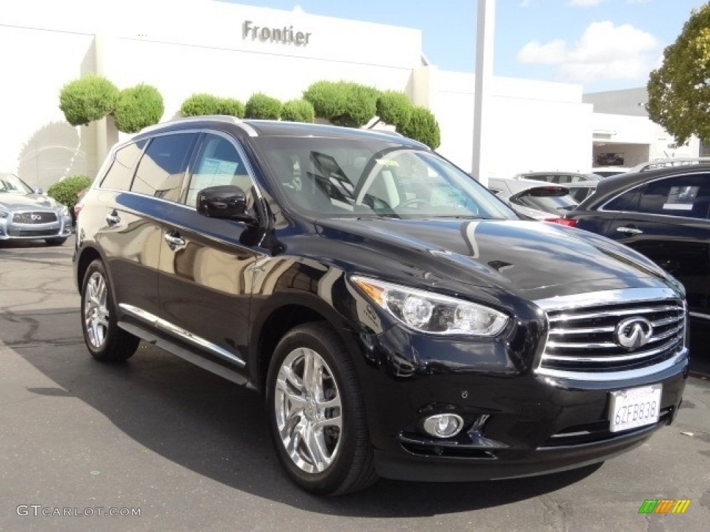 2013 JX 35 AWD - Black Obsidian / Graphite photo #3