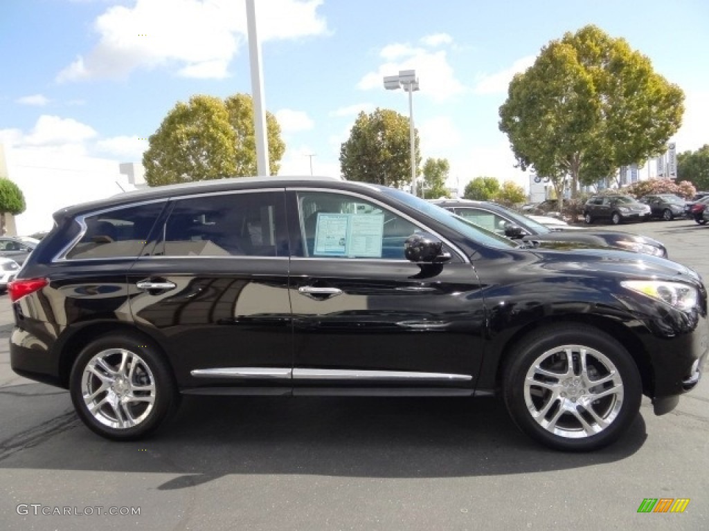 2013 JX 35 AWD - Black Obsidian / Graphite photo #4