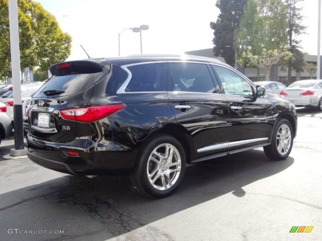 2013 JX 35 AWD - Black Obsidian / Graphite photo #5
