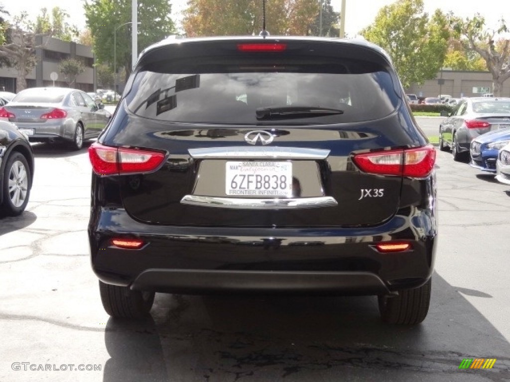 2013 JX 35 AWD - Black Obsidian / Graphite photo #6