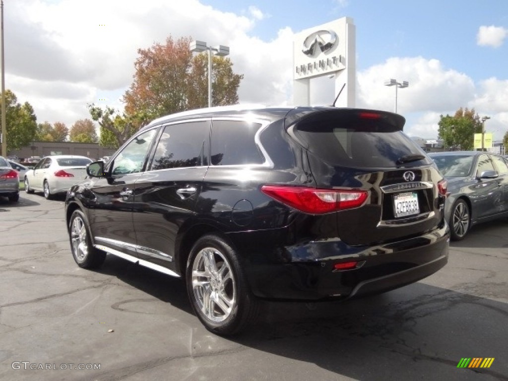 2013 JX 35 AWD - Black Obsidian / Graphite photo #7