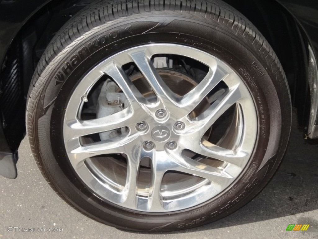 2013 JX 35 AWD - Black Obsidian / Graphite photo #8