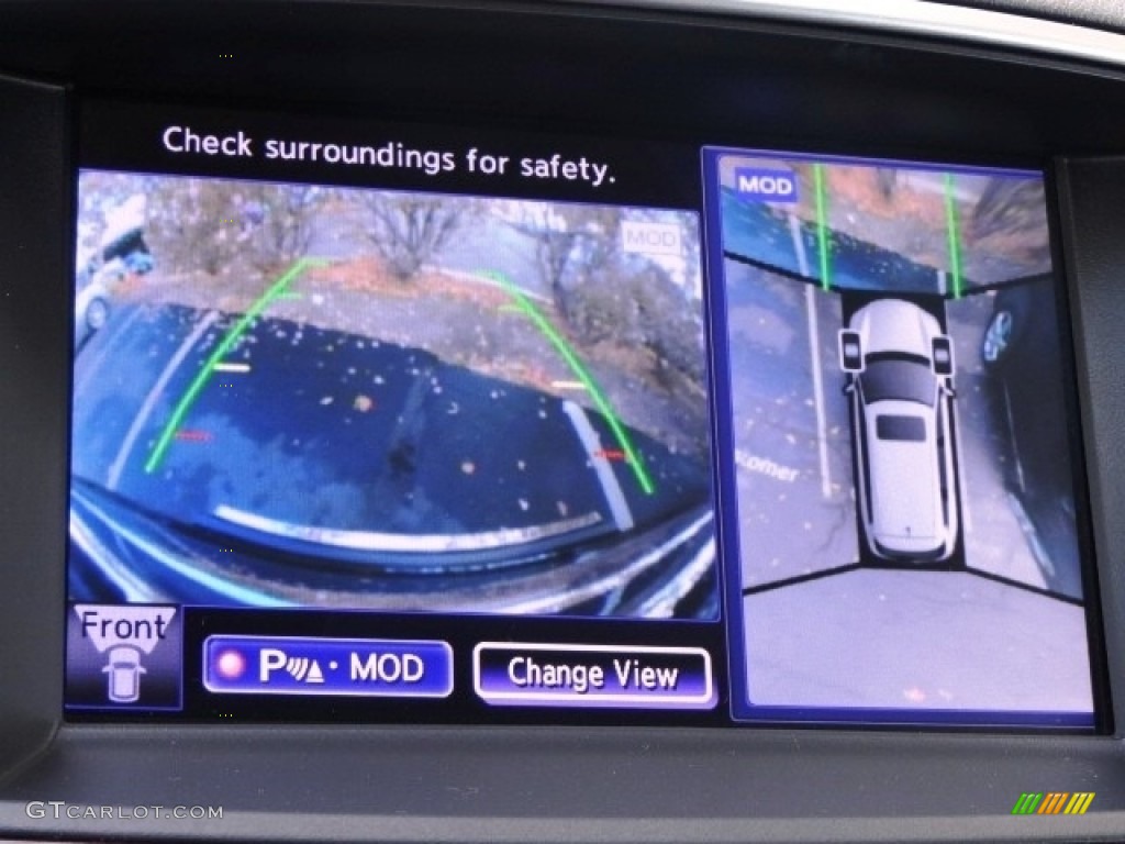 2013 JX 35 AWD - Black Obsidian / Graphite photo #11