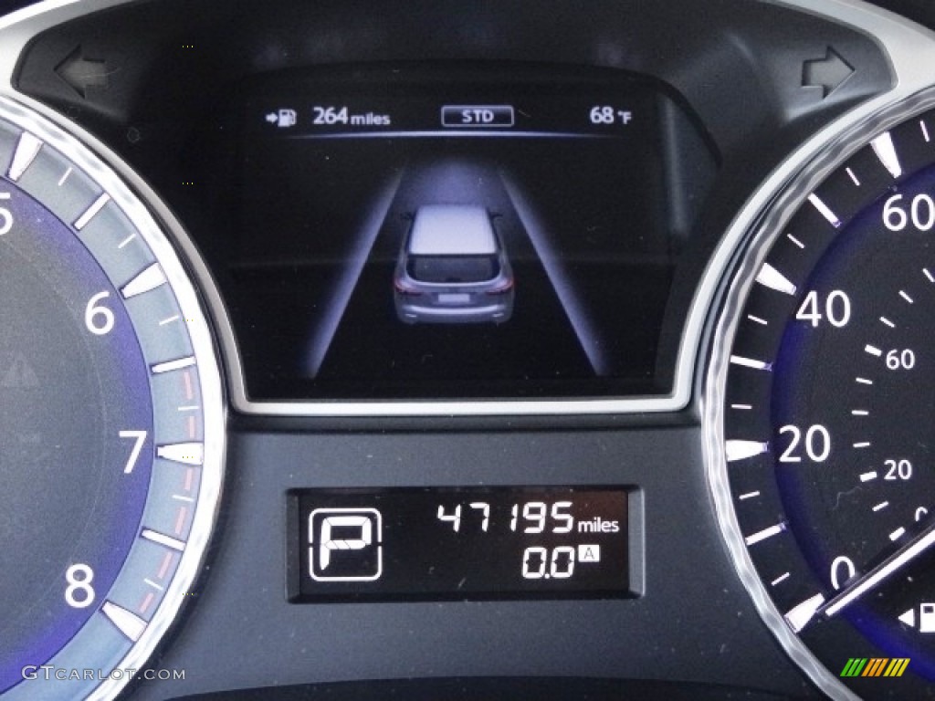 2013 JX 35 AWD - Black Obsidian / Graphite photo #13