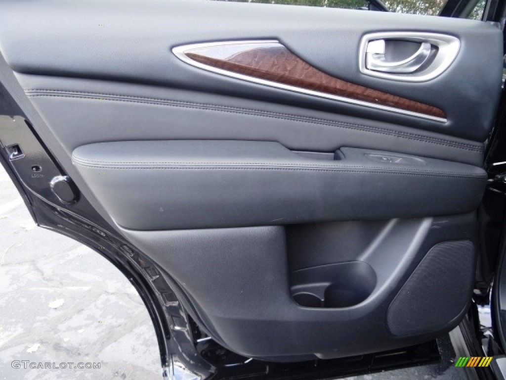 2013 JX 35 AWD - Black Obsidian / Graphite photo #14