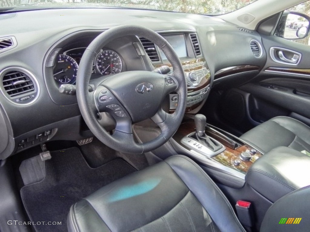 2013 JX 35 AWD - Black Obsidian / Graphite photo #15