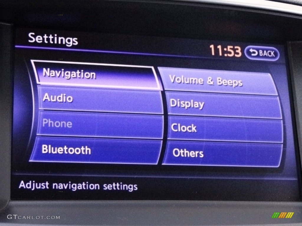 2013 JX 35 AWD - Black Obsidian / Graphite photo #20