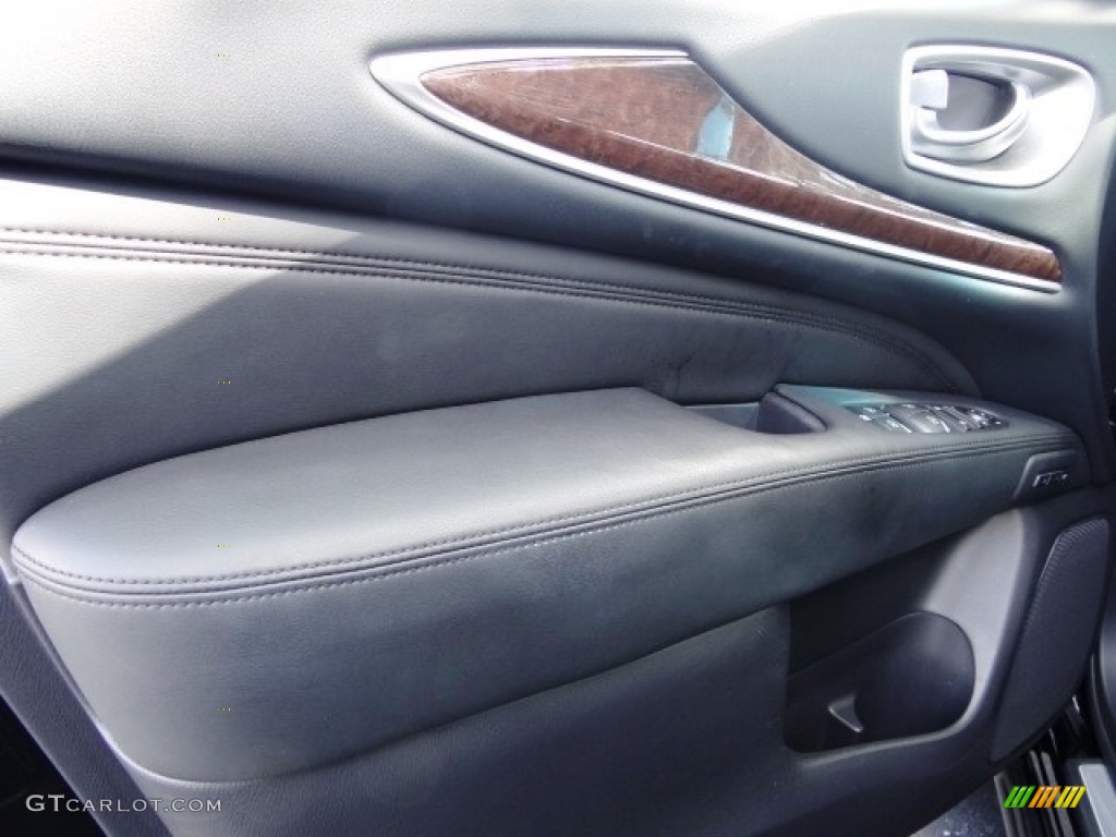 2013 JX 35 AWD - Black Obsidian / Graphite photo #27