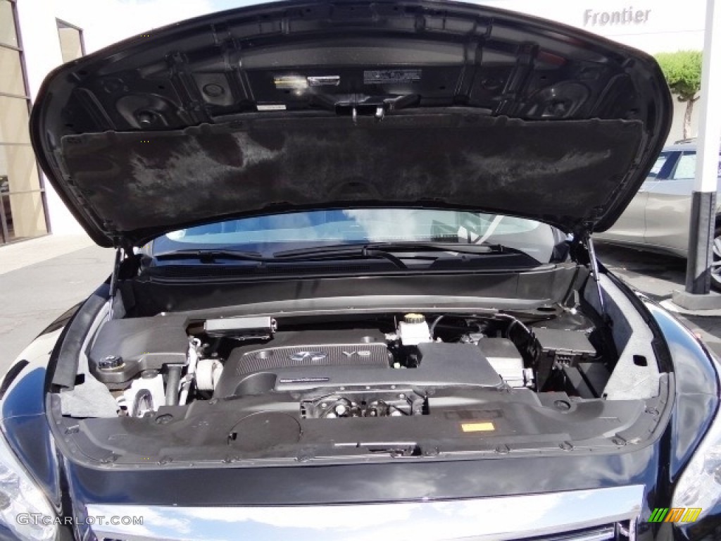 2013 JX 35 AWD - Black Obsidian / Graphite photo #44