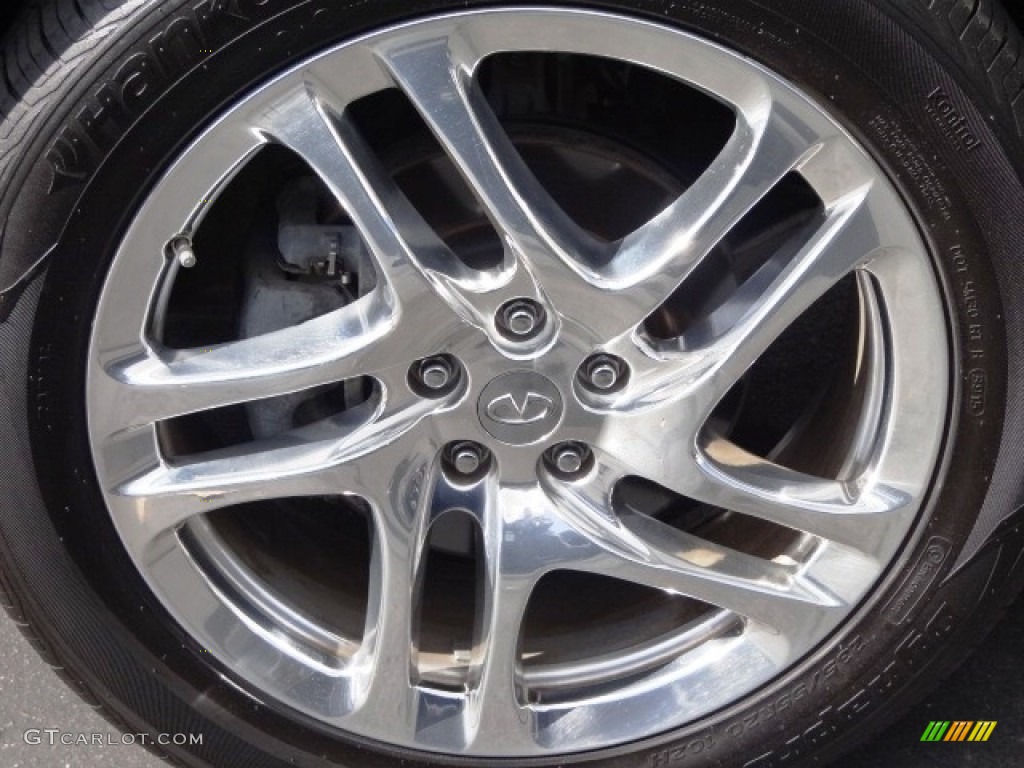 2013 JX 35 AWD - Black Obsidian / Graphite photo #45