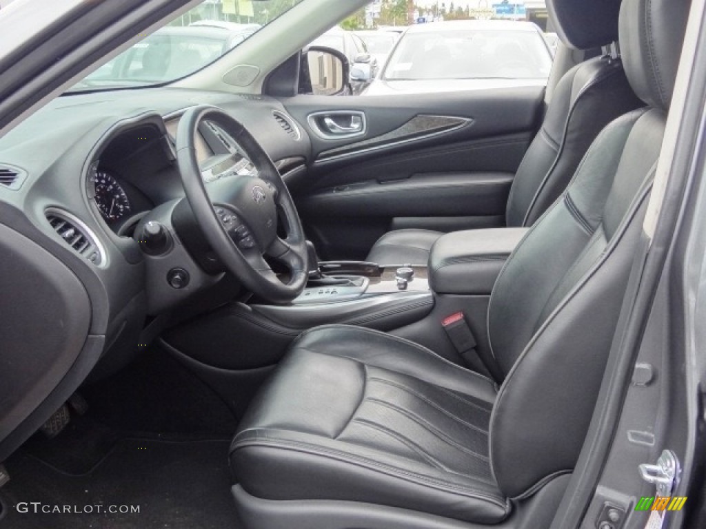 2015 QX60 3.5 AWD - Graphite Shadow / Graphite photo #12