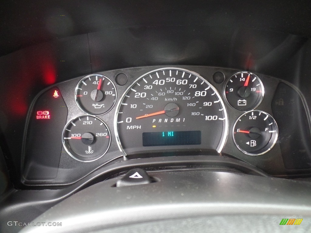 2017 Chevrolet Express 2500 Cargo Extended WT Gauges Photo #116418212