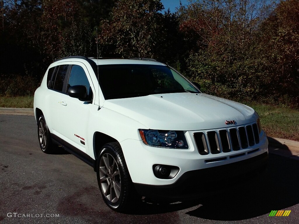 Bright White 2017 Jeep Compass 75th Anniversary Edition Exterior Photo #116418503