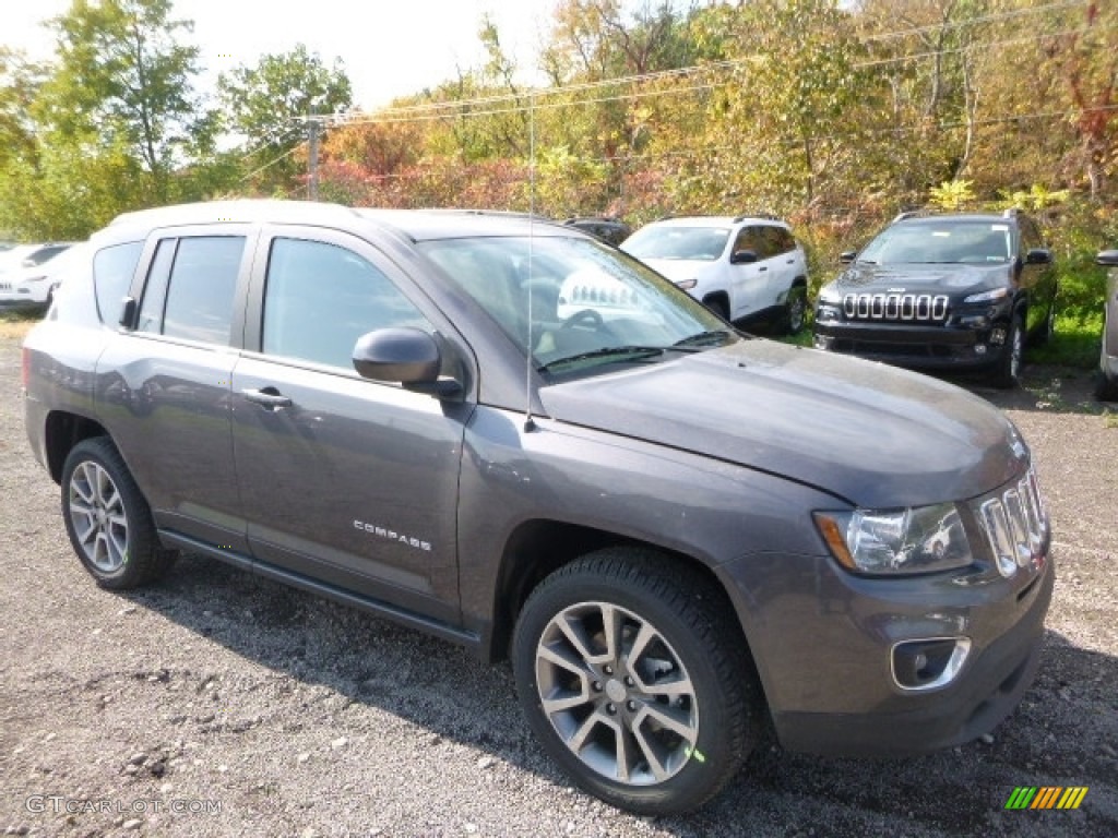 Granite Crystal Metallic 2017 Jeep Compass High Altitude 4x4 Exterior Photo #116418668