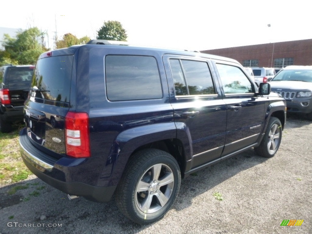 2017 Patriot Latitude 4x4 - True Blue Pearl / Dark Slate Gray photo #7