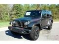 Granite Crystal Metallic 2017 Jeep Wrangler Unlimited Rubicon Hard Rock 4x4 Exterior