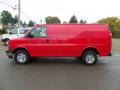 2017 Red Hot Chevrolet Express 3500 Cargo WT  photo #1