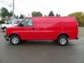 Red Hot 2017 Chevrolet Express 3500 Cargo WT Exterior