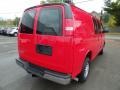 2017 Red Hot Chevrolet Express 3500 Cargo WT  photo #6
