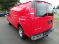 2017 Red Hot Chevrolet Express 3500 Cargo WT  photo #8