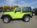 2017 Hypergreen Jeep Wrangler Sport 4x4  photo #3