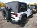 2017 Bright White Jeep Wrangler Willys Wheeler 4x4  photo #6