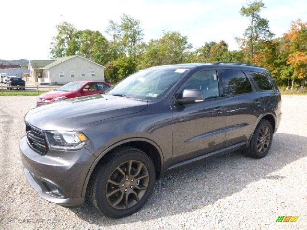 2017 Durango GT AWD - Granite Metallic / Black photo #1