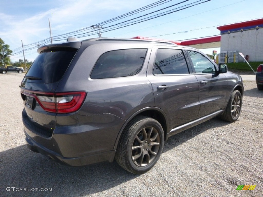 2017 Durango GT AWD - Granite Metallic / Black photo #8