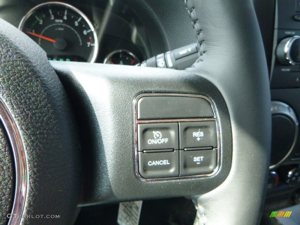 2017 Wrangler Willys Wheeler 4x4 - Black / Black photo #17