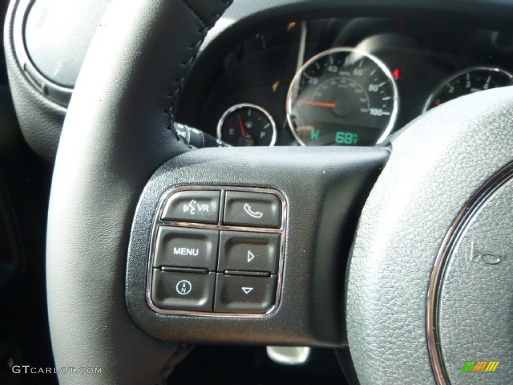 2017 Wrangler Willys Wheeler 4x4 - Black / Black photo #18