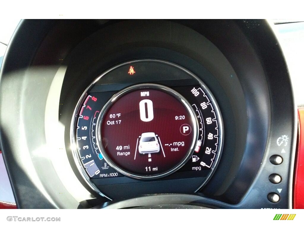 2017 Fiat 500 Pop Gauges Photo #116423297