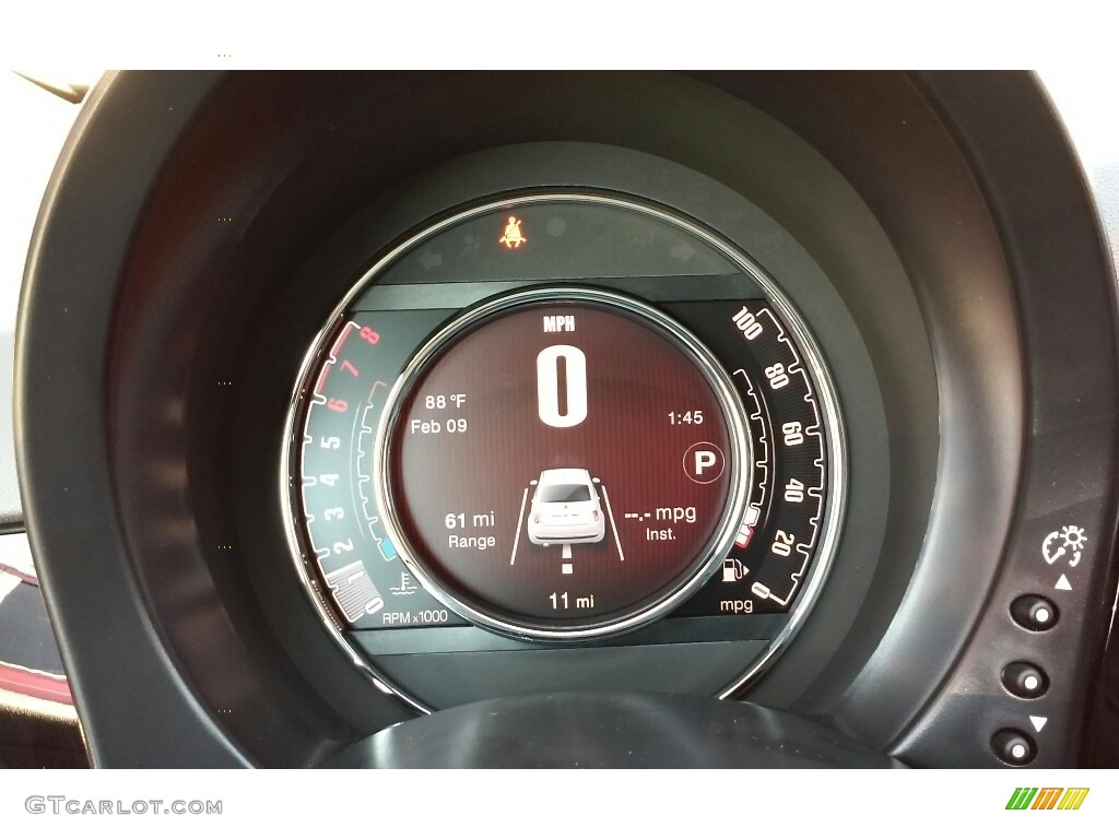 2017 Fiat 500 Pop Gauges Photo #116423972