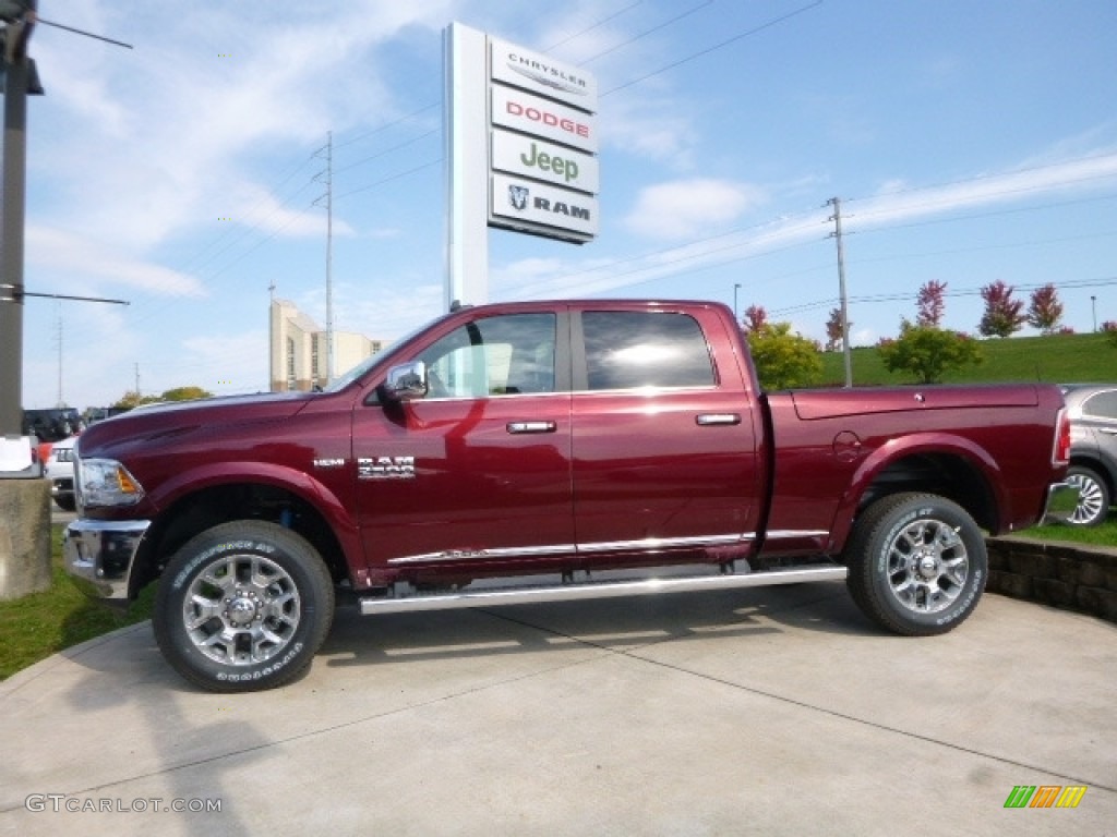Delmonico Red Pearl 2017 Ram 2500 Limited Crew Cab 4x4 Exterior Photo #116424301